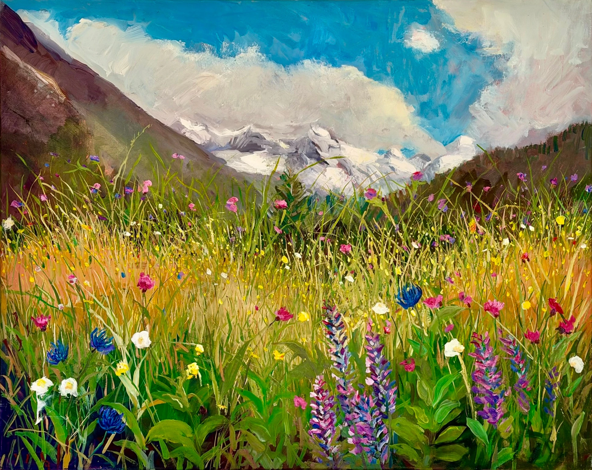 Morteratsch in summer